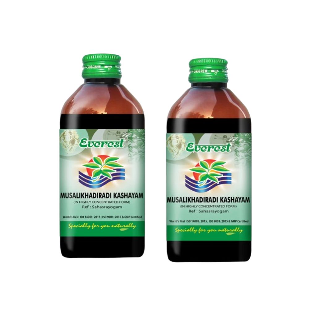 Everest Ayurveda Musalikhadhiradi Kashayam - Distacart