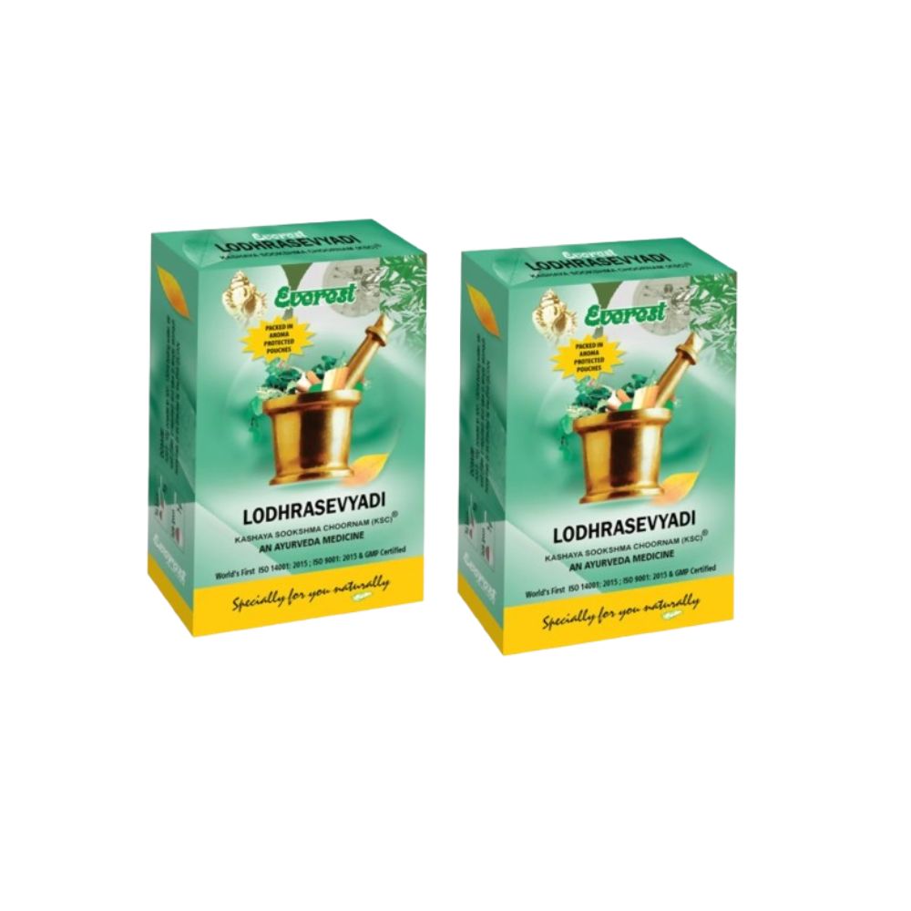 Everest Ayurveda Lodhrasevyadi Kashaya Sookshma Choornam - Distacart