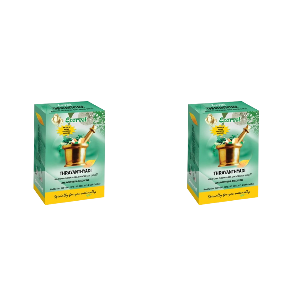 Everest Ayurveda Thrayanthyadi Kashaya Sookshma Choornam - Distacart