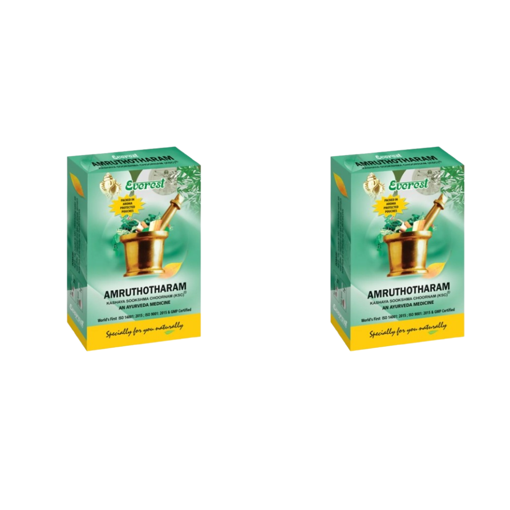 Everest Ayurveda Amrutharajanyadi Kashaya Sookshma Choornam - Distacart