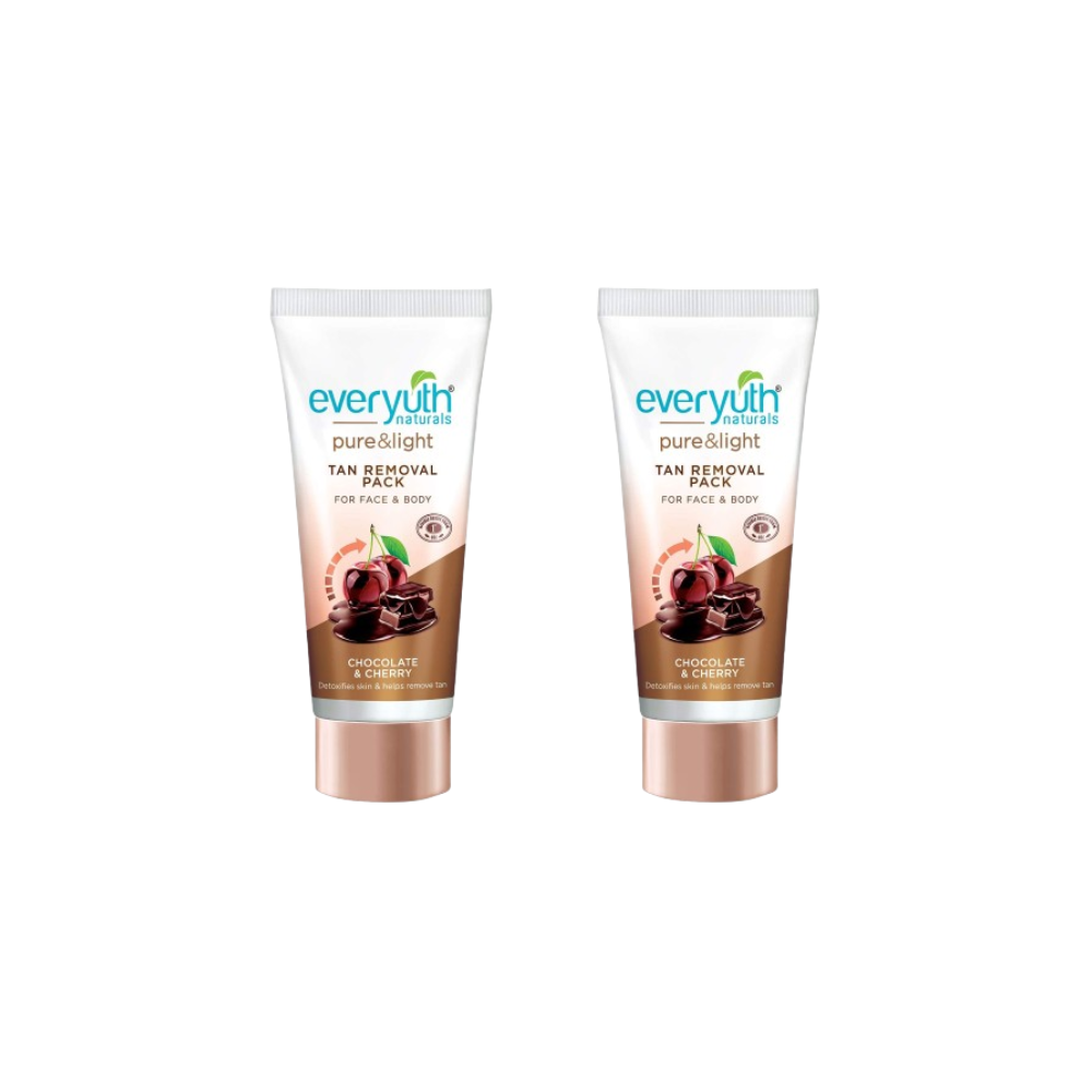 Everyuth Naturals Chocolate And Cherry Tan Removal Face & Body Pack