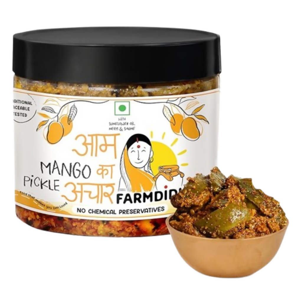 FarmDidi Mango Pickle - Tangy & Salty - Distacart