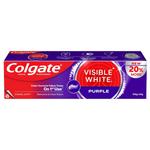 Thumbnail for Colgate Visible White Purple Toothpaste For Teeth Whitening Helps Remove Surface Stains, Whitens Yellow - Distacart