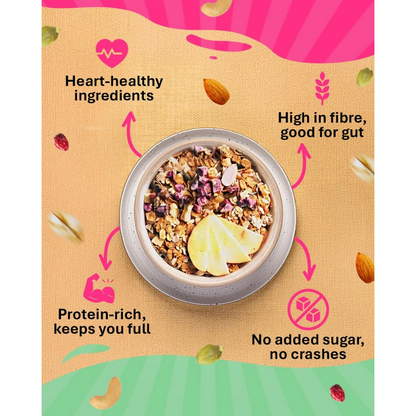 True Elements Muesli No Added Sugar - Distacart