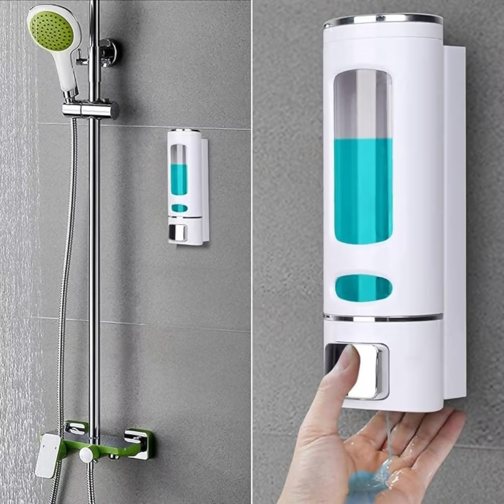 Bronson Professional Soap Dispenser Wall Mounted Cylindrical Shampoo - Dista