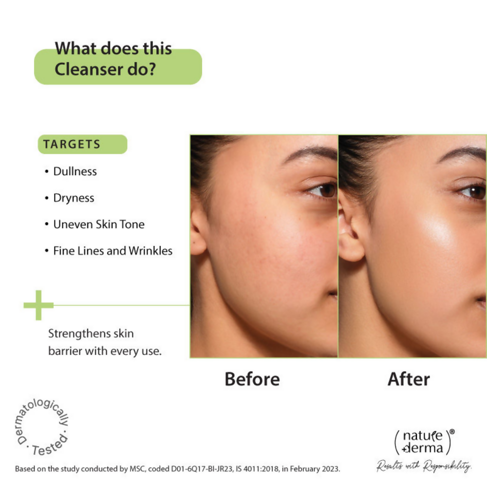 Nature Derma Squalane Cleansing Cream - Distacart