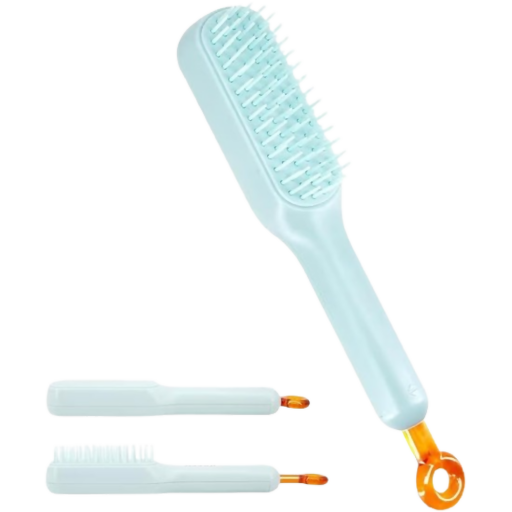 Bronson Professional Self Cleaning Hair Brush - Dista