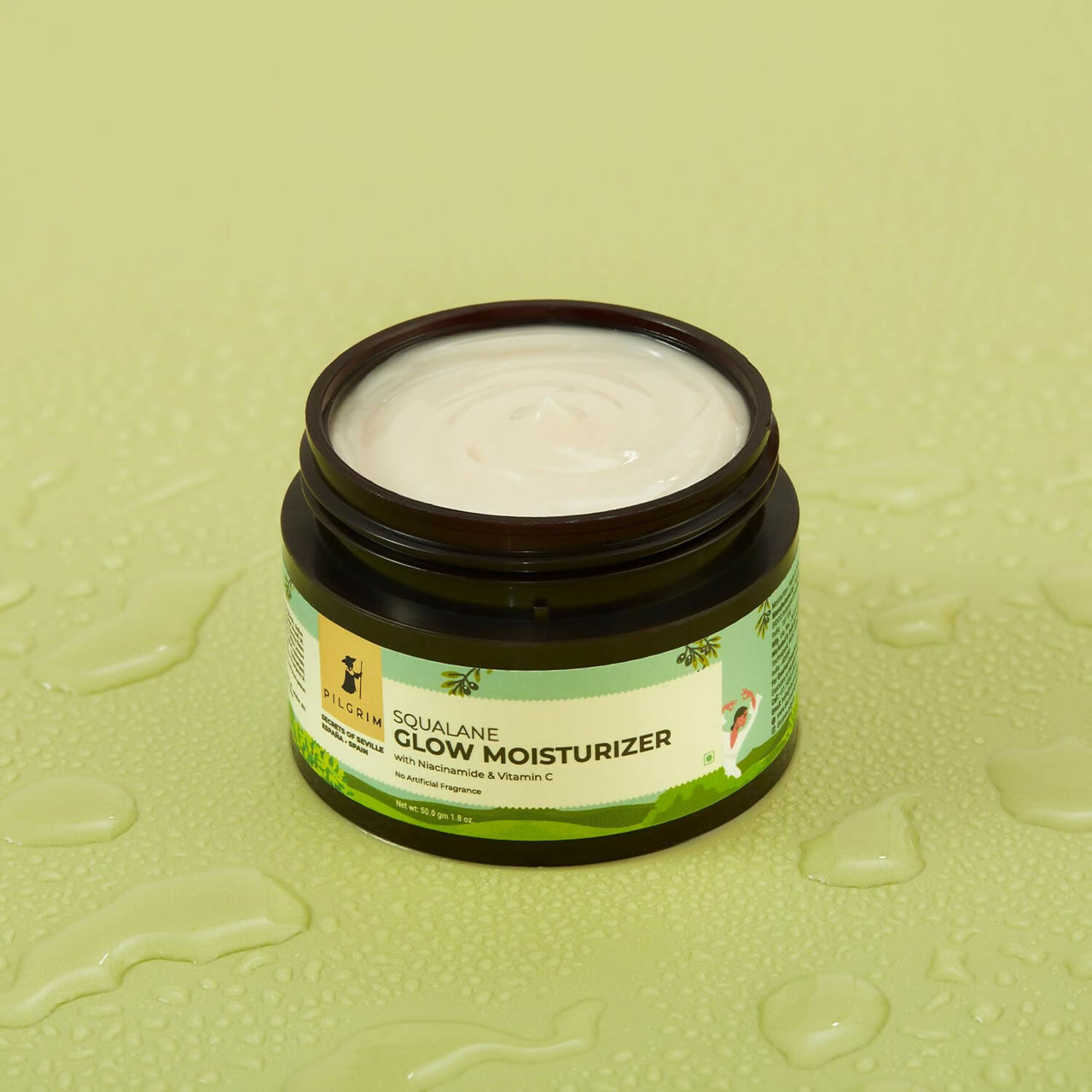 Buy Pilgrim Glow Moisturizer Face Cream With Niacinamide & Vitamin C