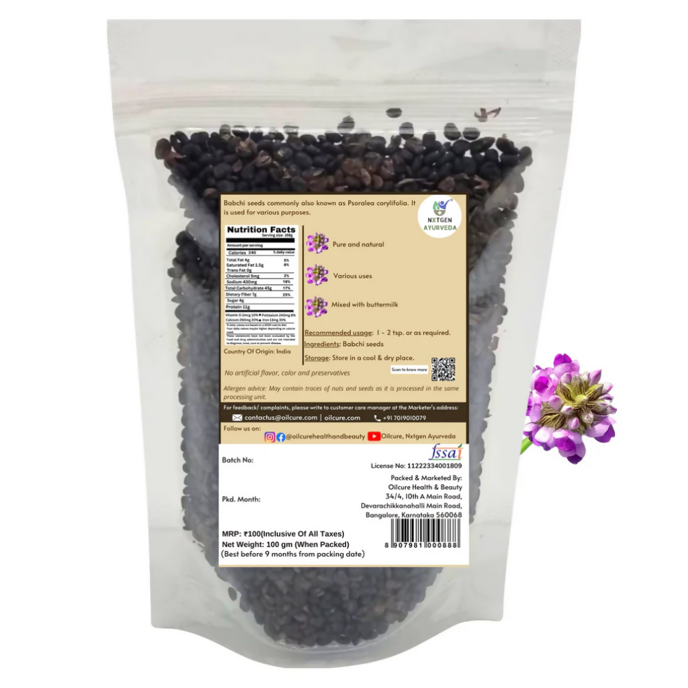 Nxtgen Ayurveda Babchi Seeds - Distacart