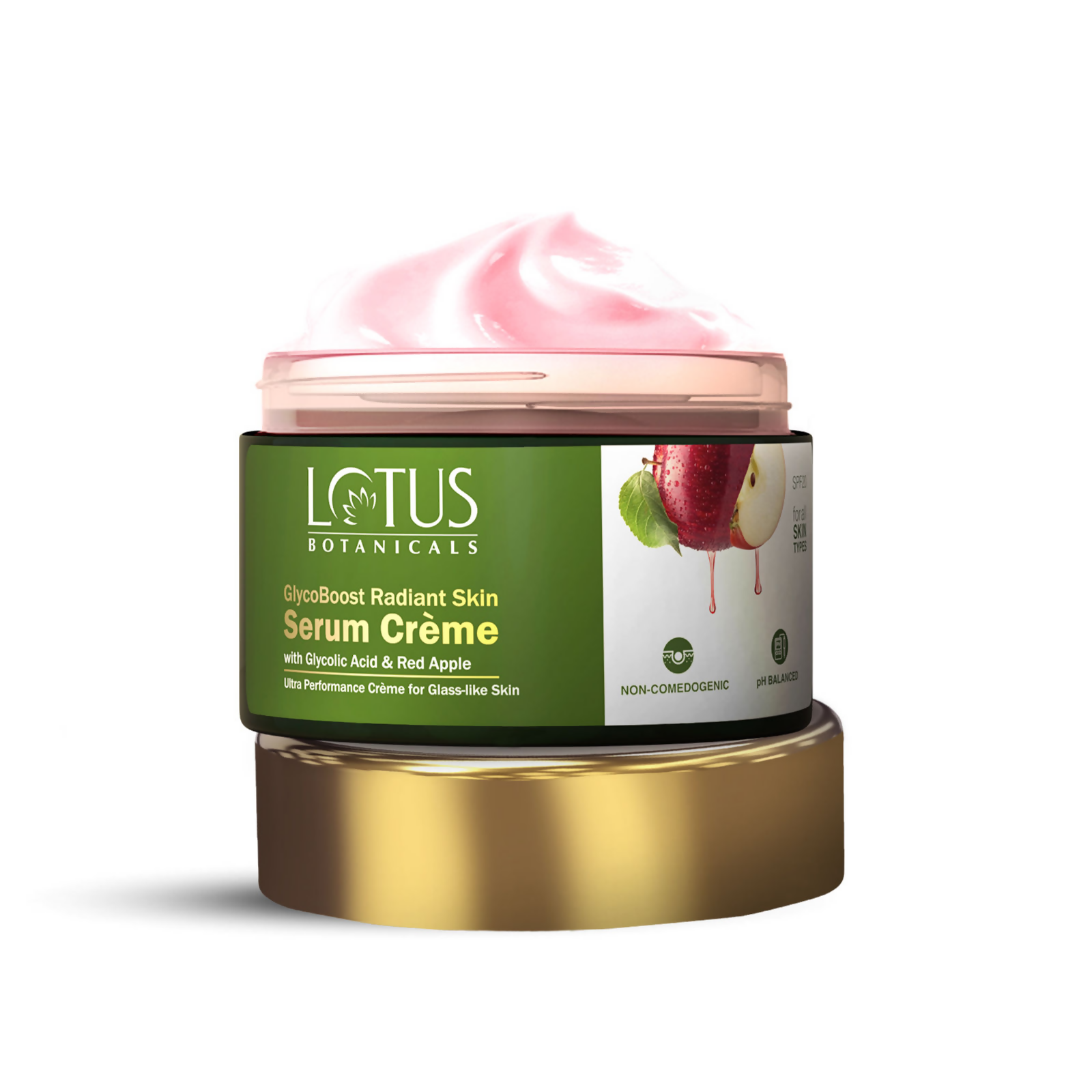 Lotus Botanicals GlycoBoost Radiant Skin Serum Creme - Distacart