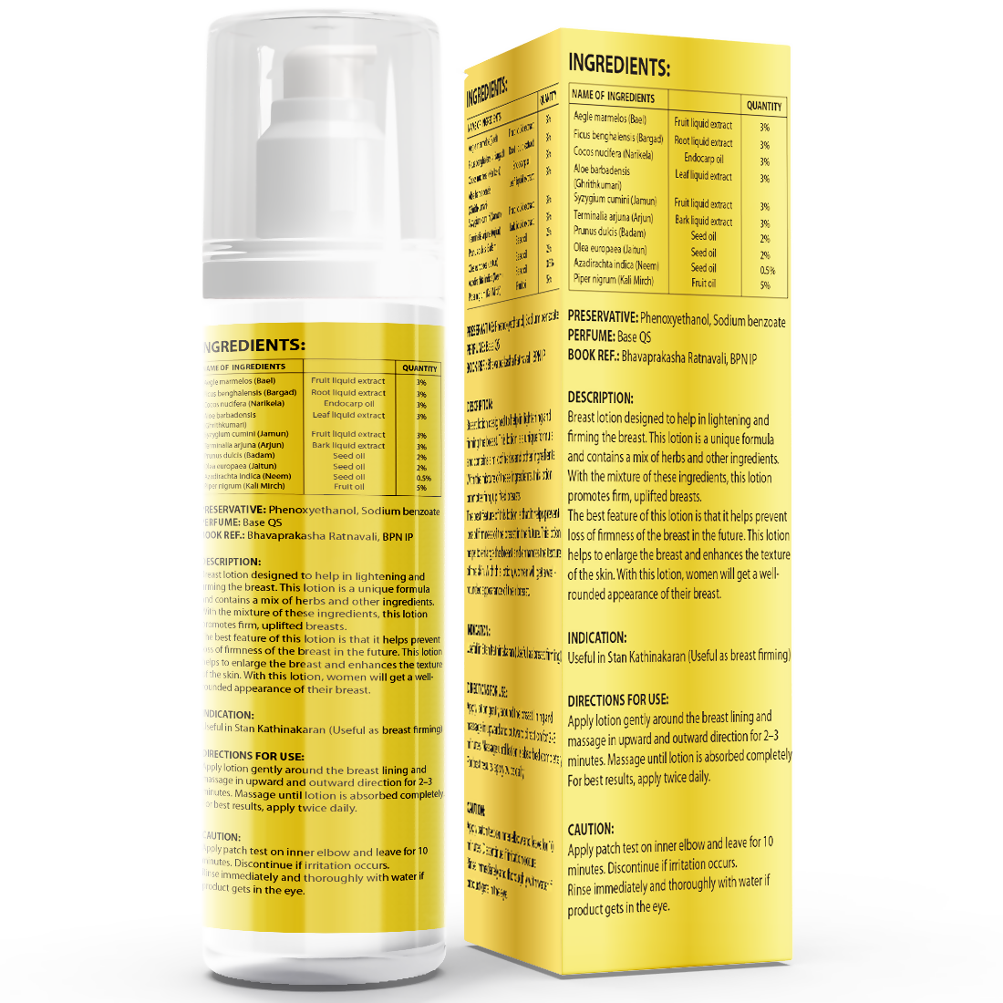Zenius B Fast-36 Lotion for Breast Enlargement and Growth - Dista