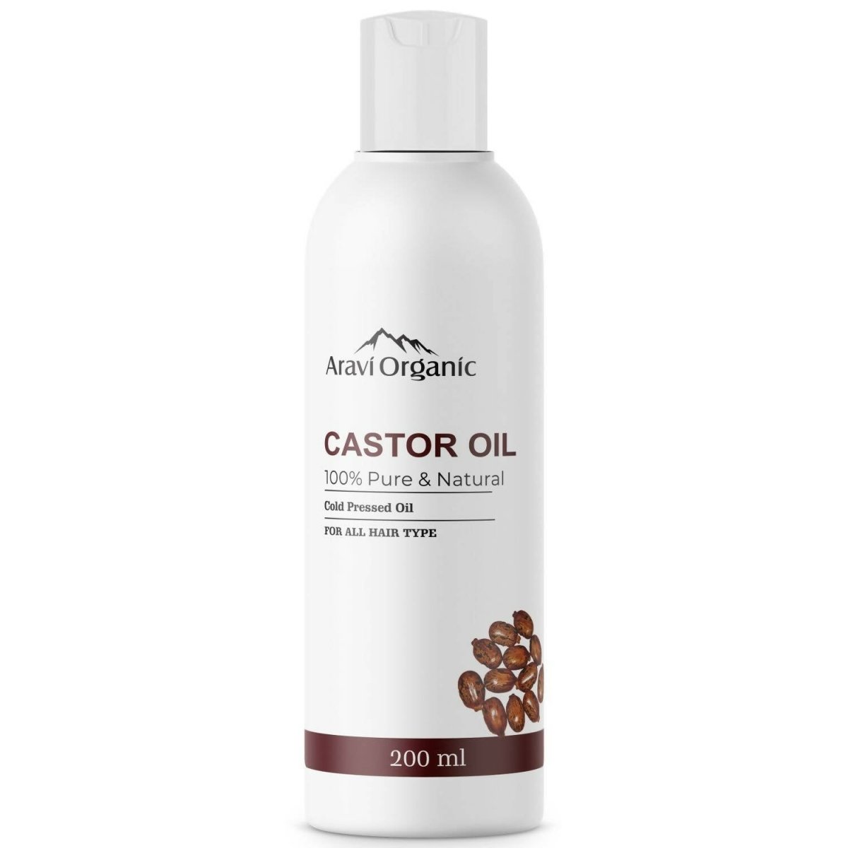 Aravi Organic 100% Pure Cold Pressed Castor Carrier Oil - Distacart