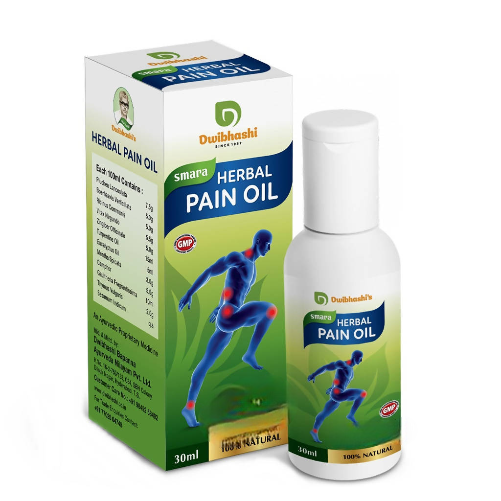 Dwibhashi Smara Herbal Pain Oil - Distacart