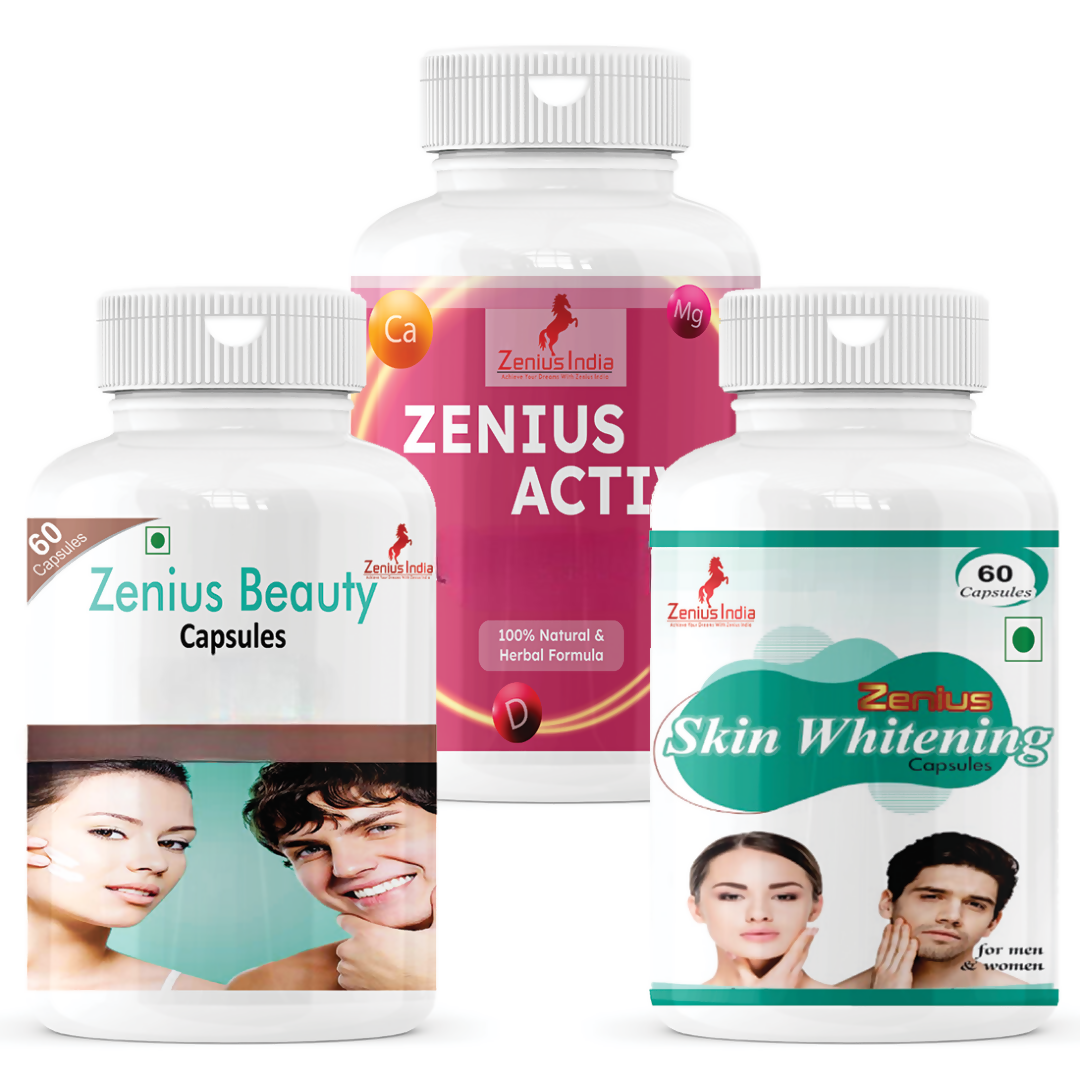 Zenius Skin whitening Kit (Overall Skin Brightening & Lightening Kit) - Dista