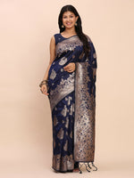 Thumbnail for Astita Banarasi Silk Saree