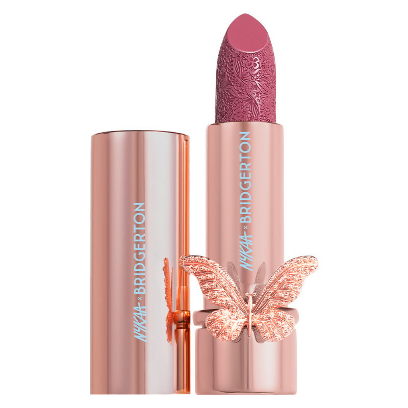 Nykaa Cosmetics X Bridgerton Creamy Matte Longwear Lipstick - Burning Desire - Distacart