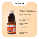 Thumbnail for Nisarga Herbs Nurosmart Brain Booster Syrup For Kids (2–12Y) - Distacart