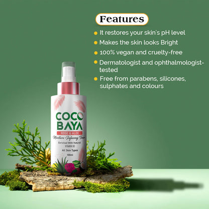 Cocobaya Rose and Aloevera Toner - Distacart