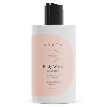 Arata Natural Hydrating & Non-Drying Body Wash With Coconut & Citrus Extracts - Distacart