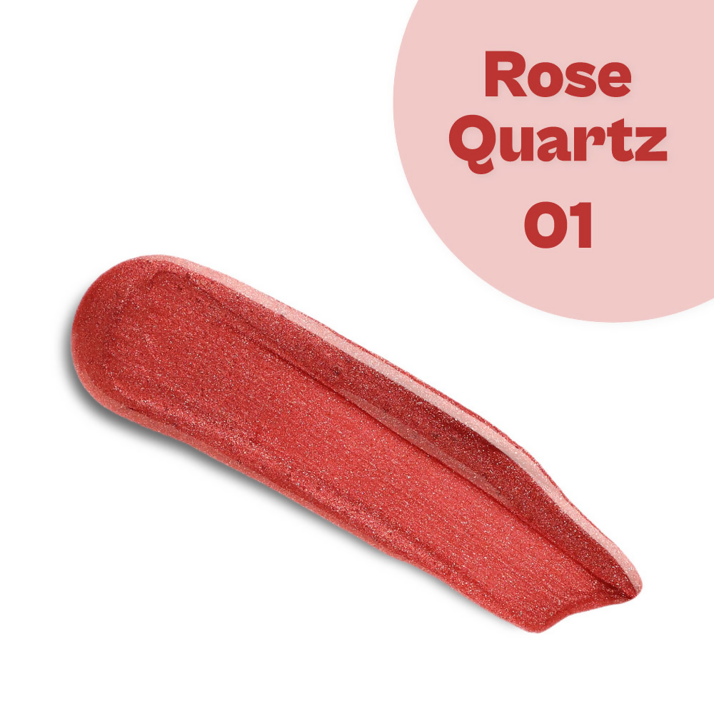 Typsy Beauty Crystal Crush Plumping Gloss Xl - Rose Quartz 01 - Distacart