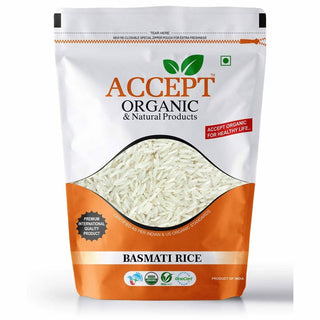 Accept Organic & Natural Products Basmati Rice
