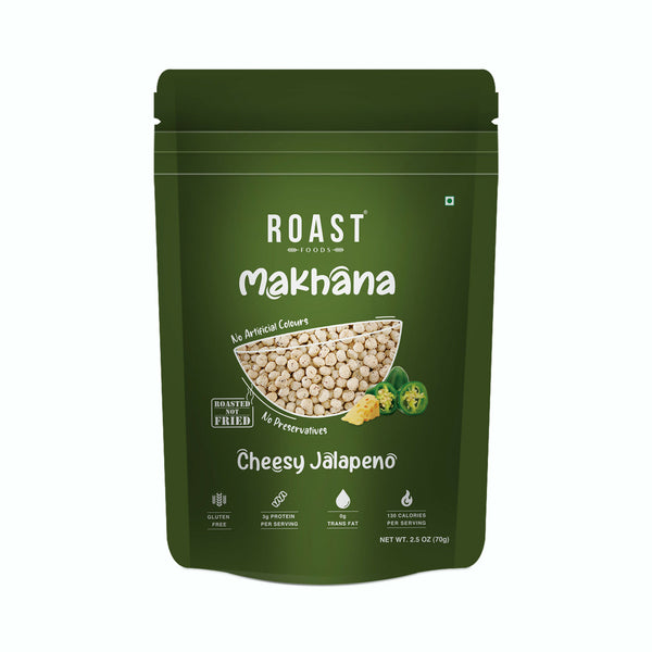 Roast Makhana Cheesy Jalepeno