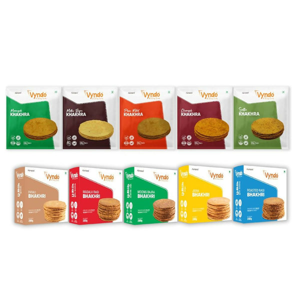 Vyndo Khakhra and Bhakhri Combo - Distacart