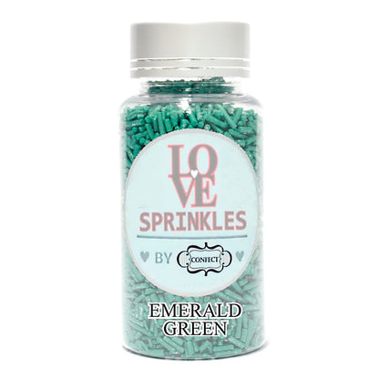 confect emerald vermicelli sprinkles br b 90 gms b
