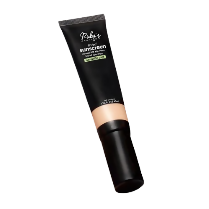 Ruby's organics Tinted Mineral Sunscreen Spf 40,PA+++