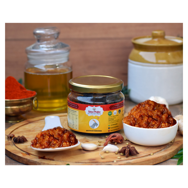 Tulasi Pickles Mutton Kheema Pickle - Distacart