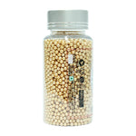 Thumbnail for confect english gold disco balls sprinkles 3 mm 120 gms