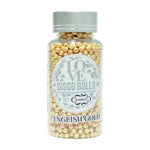 Thumbnail for confect english gold disco balls sprinkles 4 mm 120 gms
