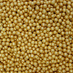 Thumbnail for confect english gold disco balls sprinkles 4 mm 120 gms