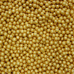 Thumbnail for confect english gold disco balls sprinkles 5 mm 120 gms