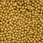 Thumbnail for confect english gold disco balls sprinkles 6 mm 120 gms
