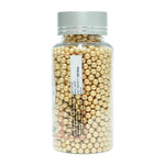 Thumbnail for confect english gold disco balls sprinkles 6 mm 120 gms