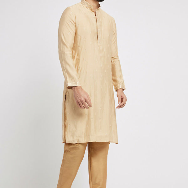 Ethnic India Beige solid Pant for Men - Distacart