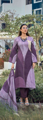 Thumbnail for Pramukh Fab Lavender Color Rayon Kurta Set - Distacart