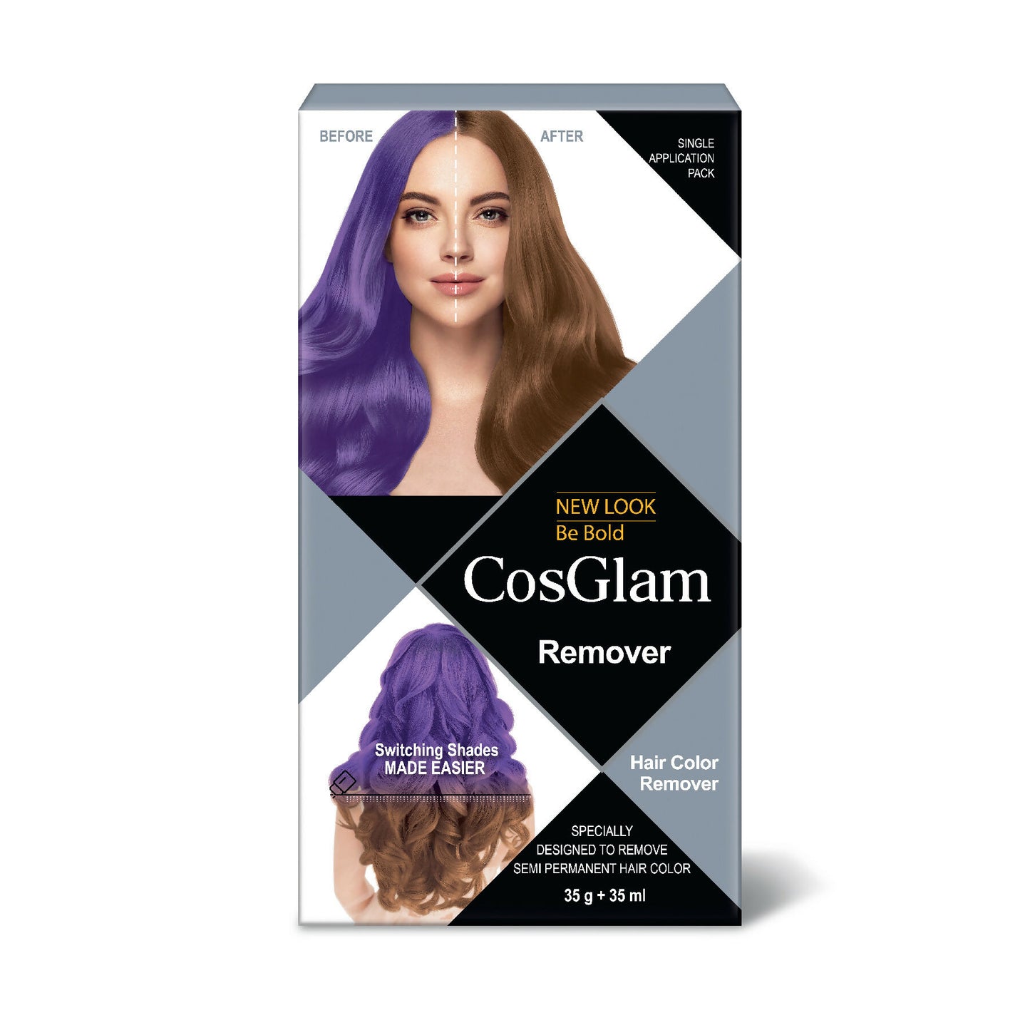 Cosglam Hair Highlighter Remover - White - Distacart