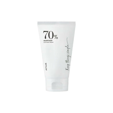 Anua Heartleaf 70% Soothing Cream - Moisturizing, Soothing The Skin, Panthenol, Ceramide, Moisture Barrier - Korean Skincare - Distacart