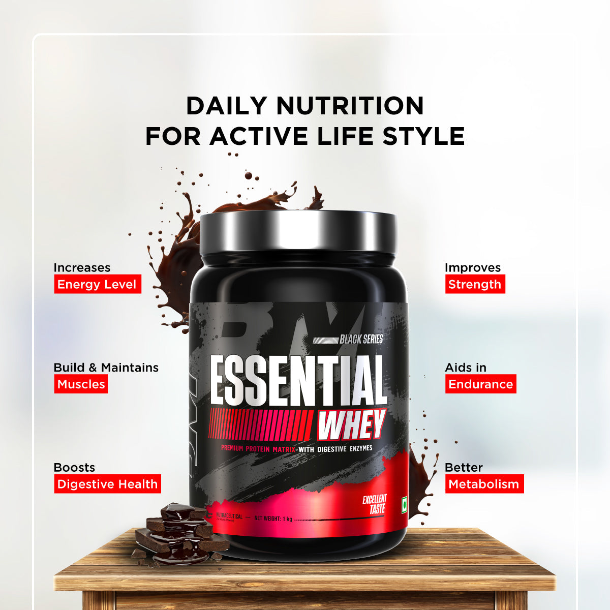 Big Muscles Nutrition Essential Whey