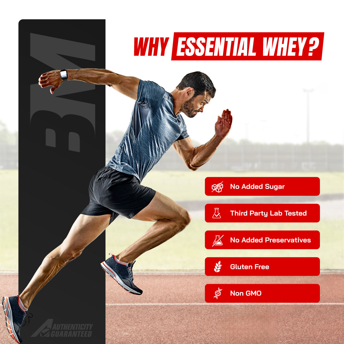 Big Muscles Nutrition Essential Whey - Distacart