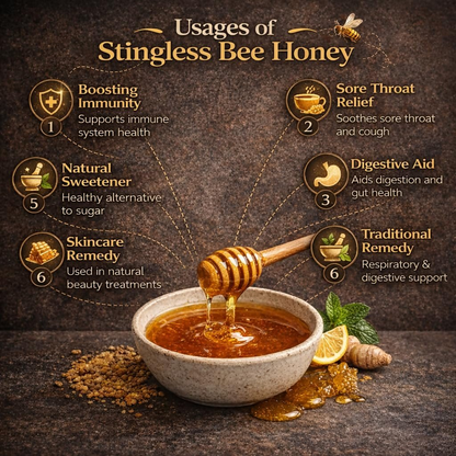 Village-Organica Raw Stingless Bee Honey - Dista