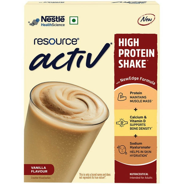 Nestle Resource Activ Powder - Vanilla Flavor - Distacart