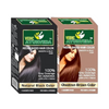 VedicAyurveda Henna Based Hair Colour, Natural Black and Chestnut Brown - Dista