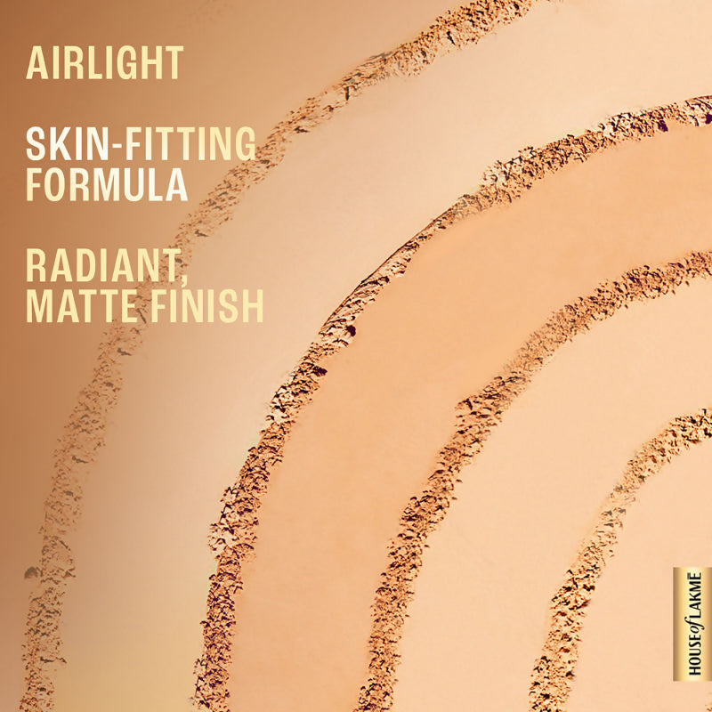 Lakme Vitamin C Superglow Skin Perfecting Compact with 1 % Vit C - Walnut