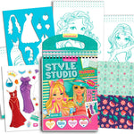 Thumbnail for Dreamland Publications tyle Studio Fashion Sketch Activity Book 2 for Girls Age 4-8 years