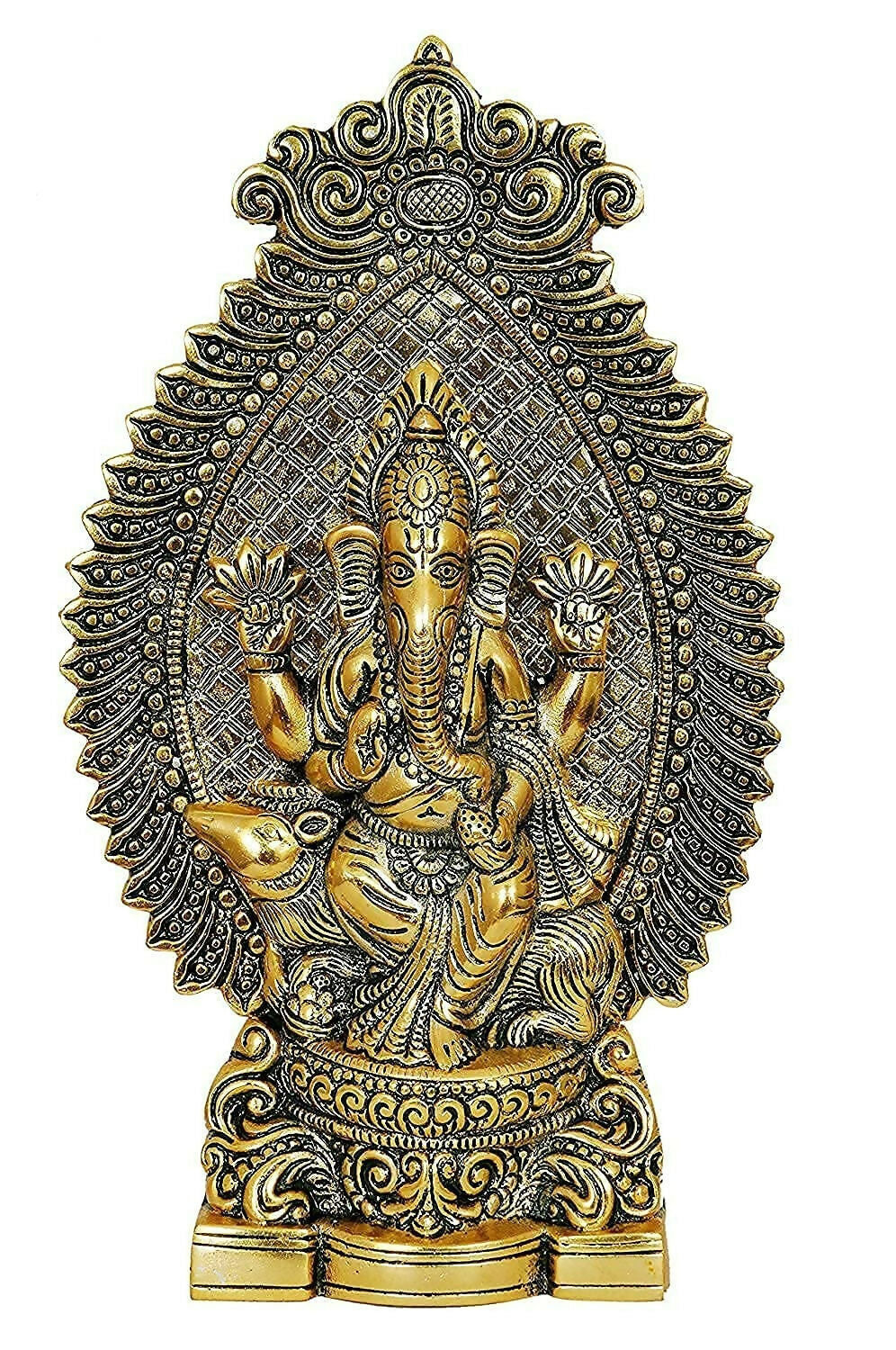 Nexplora Industries Metal Ganesh Idol - Distacart