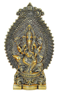 Thumbnail for Nexplora Industries Metal Ganesh Idol - Distacart