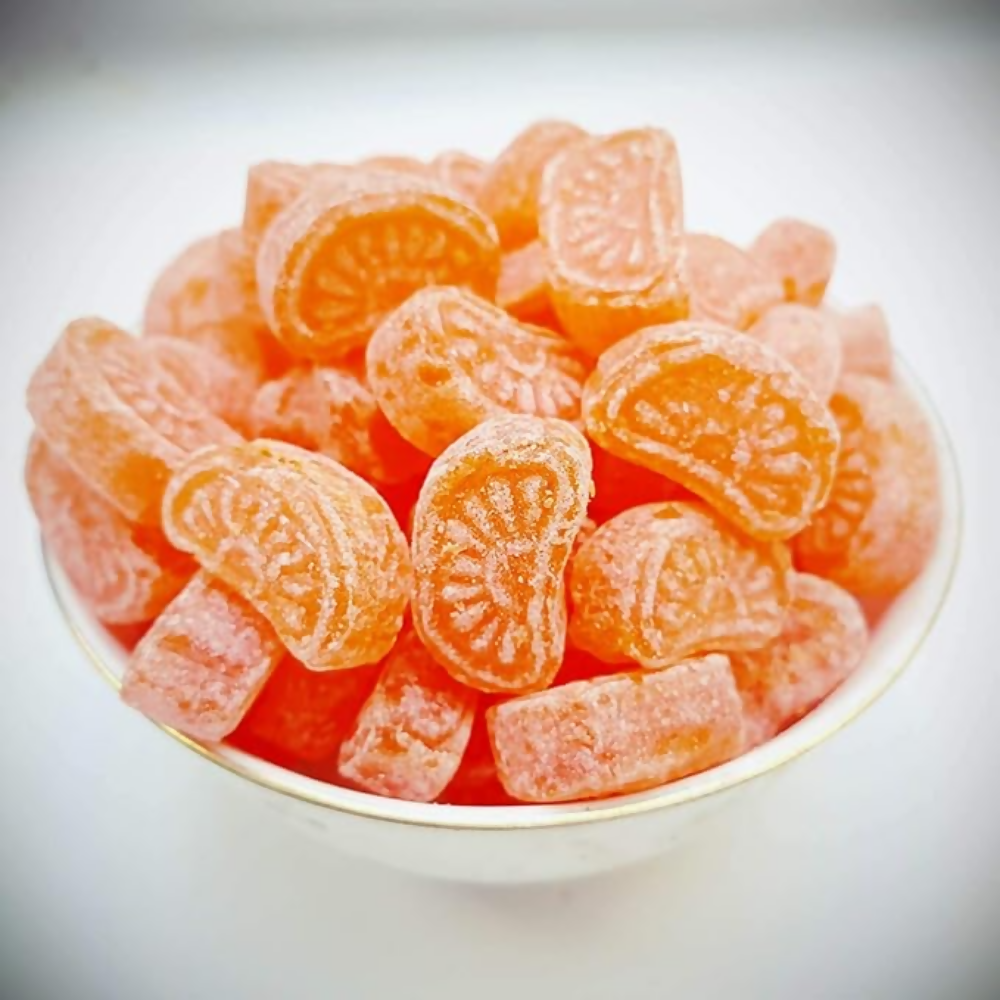 FreshoCartz Orange Candy - Sweet & Sour Narangi Goli - Dista